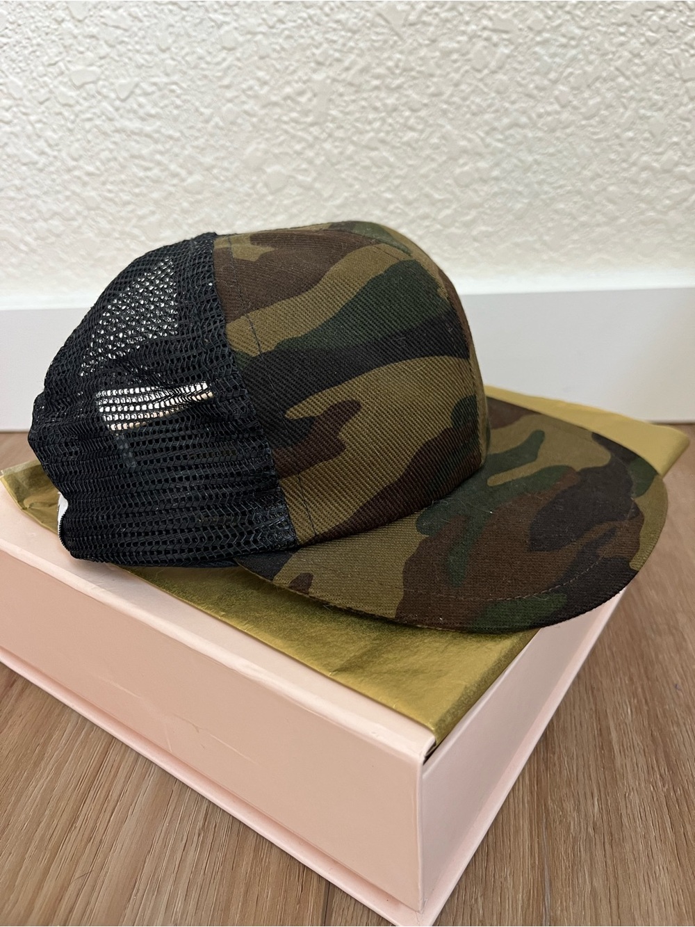 George Hats Camo Mesh Trucker Cap - toddler size